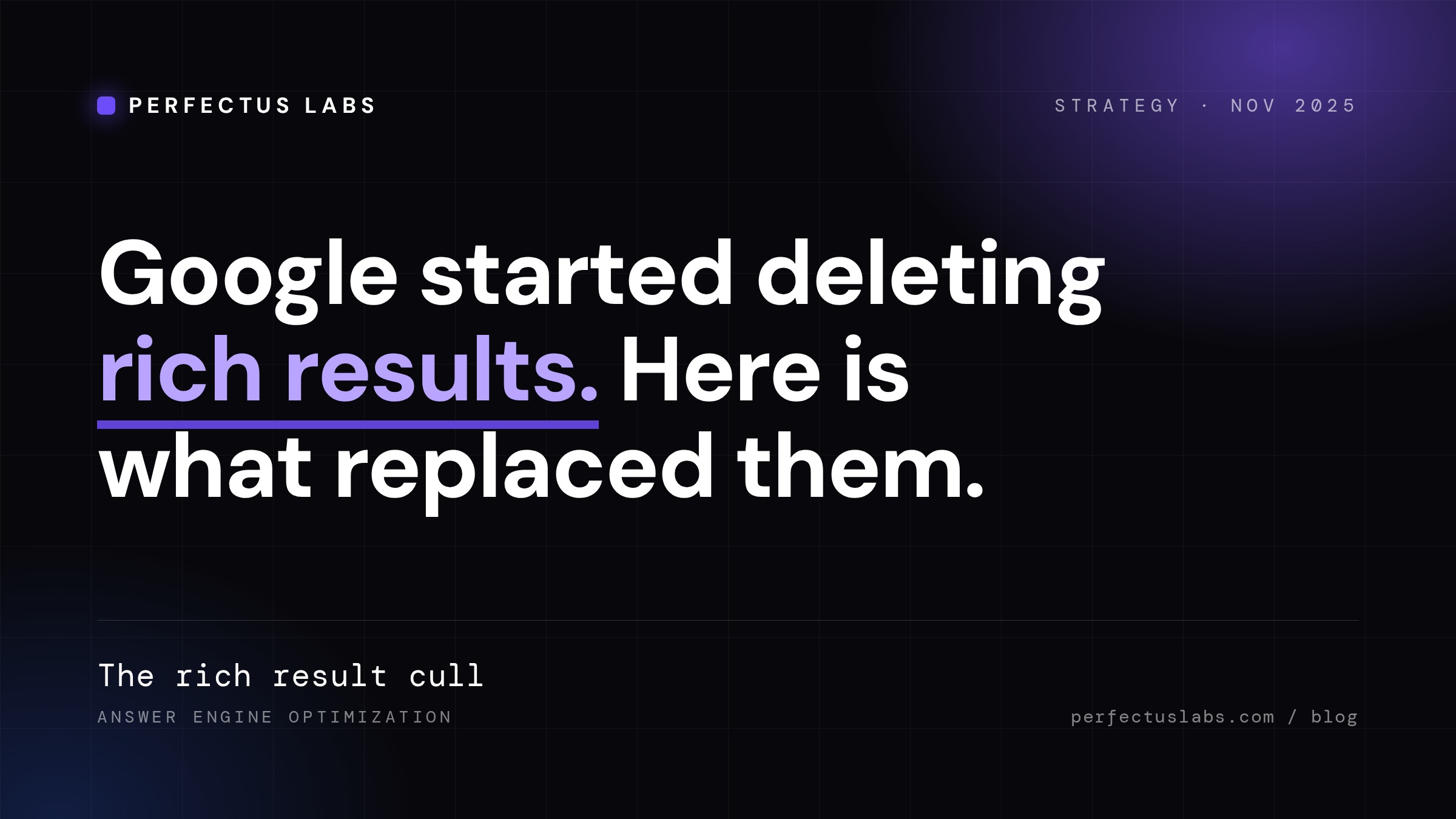Google started deleting rich results. Here is what replaced them., cover image