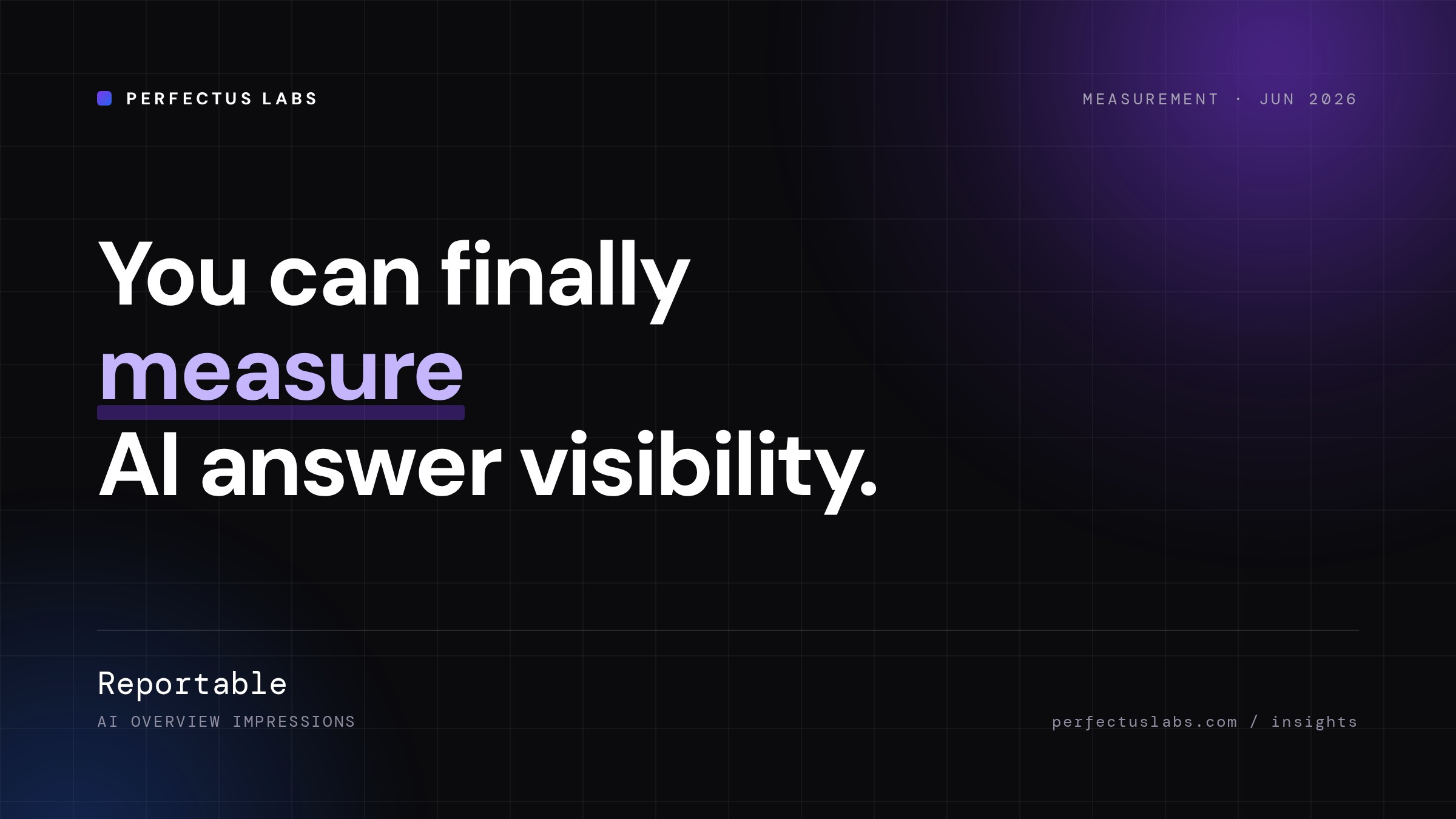 Google gave you one window into AI visibility. It is not the whole room., cover image